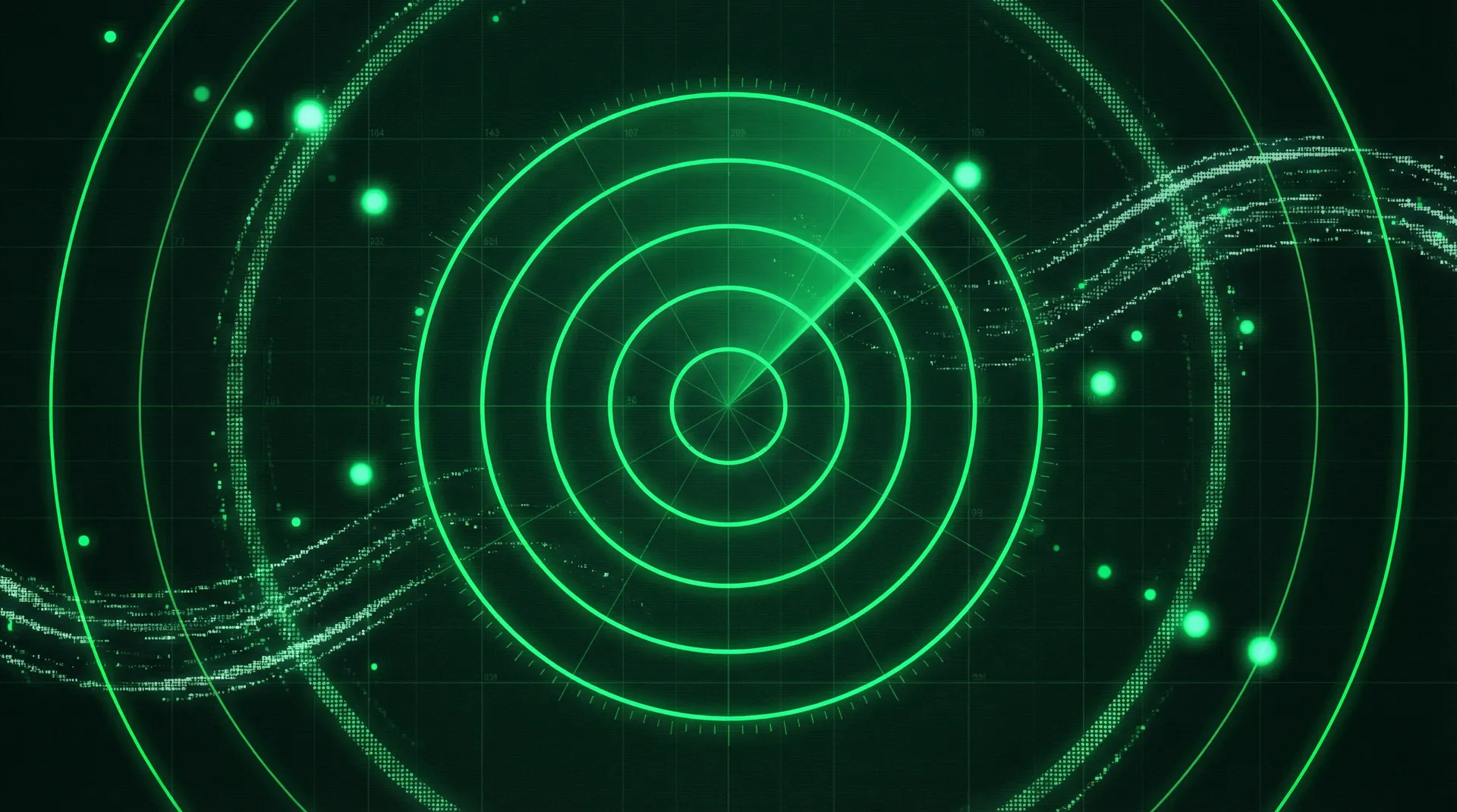 小马拉大车 雷达扫描界面背景